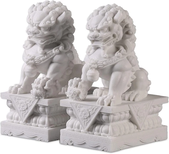 Coppia Di Anatre Mandarine In Resina - Simbolo Feng Shui Di Amore, Fedeltà E Prosperità, Colore Rame, 15 Cm