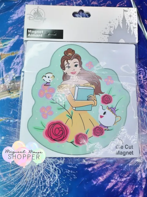 Disney Parks 2024 Princess Belle Magnet Beauty And The Beast Chip New