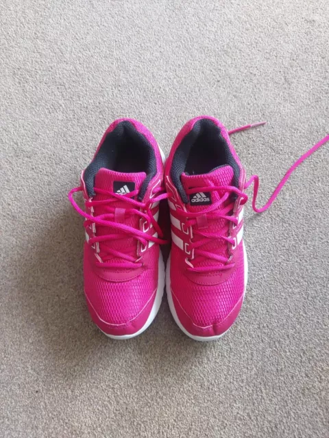 ladies adidas trainers size 6 Cerise Pink Vgc