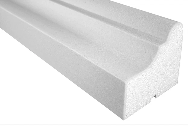 2 metros perfiles de alféizar de ventana fachada decoración de estuco 140x155mm paquete de ahorro DC107 2 metros perfiles de alféizar de ventana fachada decoración de estuco 140x155mm paquete de ahorro DC107