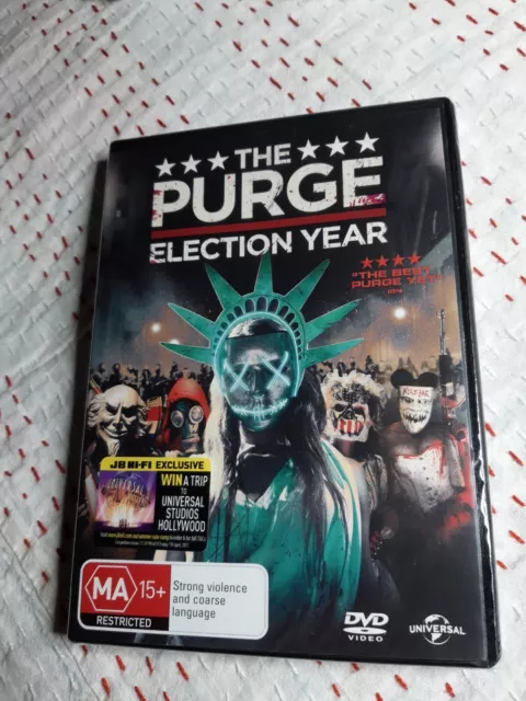 THE PURGE. ELECTION YEAR. 2016. Dvd.Brand New,Sealed.Reg 4, 2 ,5