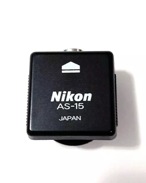 Nikon AS-15 Sync Terminal Adapter (Hot Shoe to PC)