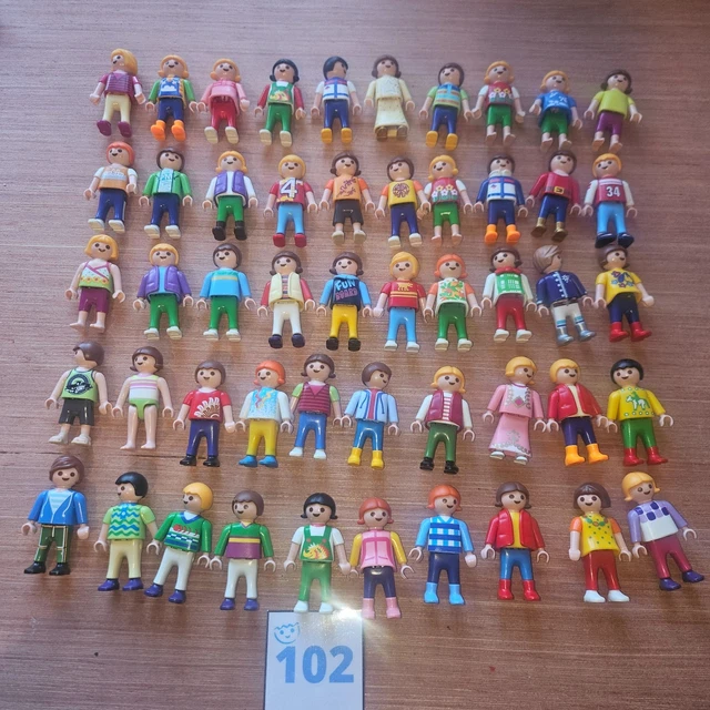 Playmobil Lot 50 Accessoire Chapeaux Casque Casquette Homme Femme Enfant Réf N°1