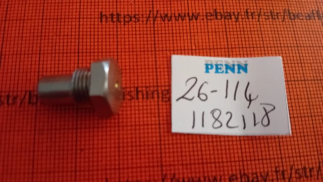 Kit De Rondelles De Frein (drag Washers) Pour Moulinet Penn Senator 114H HL / 115L, Neuf, USA