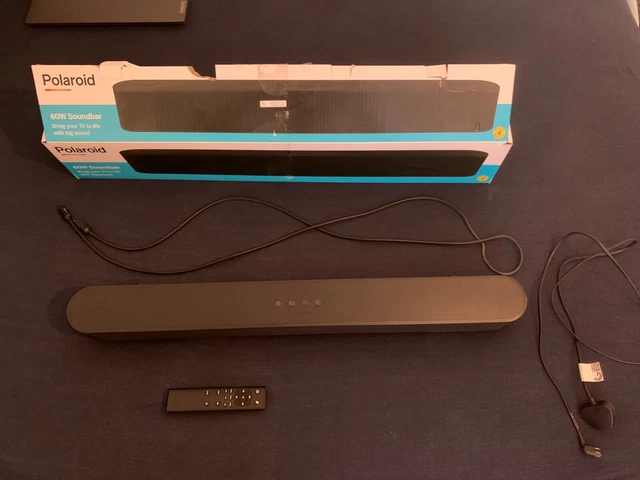 Polaroid premium 60w tv sound sales bar