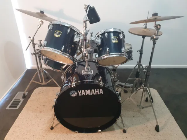 Yamaha Stage Custom Drumkit, including cymbals & hardware. Great condition