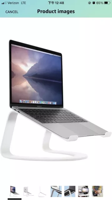 Twelve South Curve SE para MacBooks y portátiles | Soporte de refrigeración ergonómico para escritorio