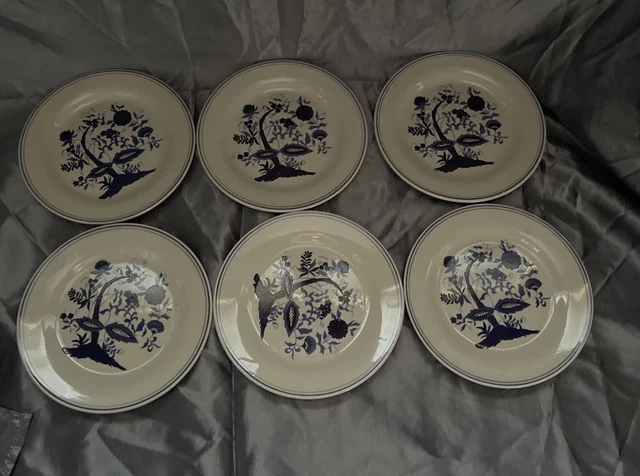 Lot  Petites Assiettes Céramique HILLARY & BROS ORIGINAL DESIGN