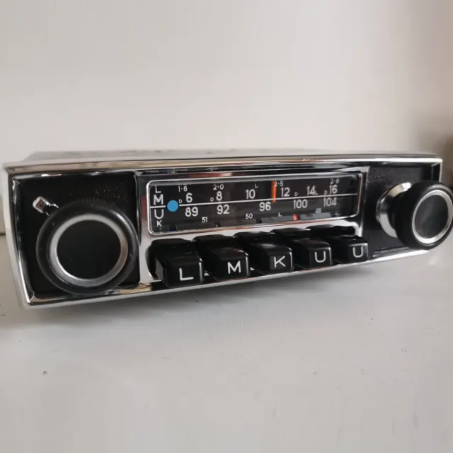 BLAUPUNKT Frankfurt Mercedes Oldtimer Autoradio 1971 für Pagode W113 107 RARITÄT