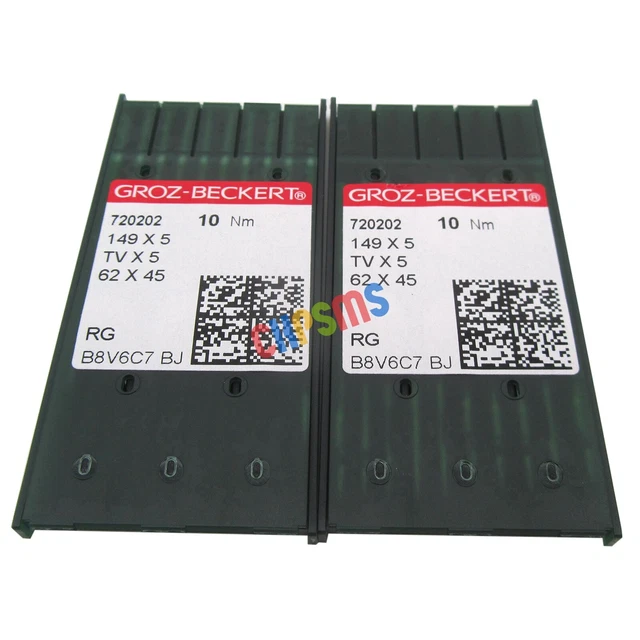 20 PIEZAS agujas para máquina de coser con botones industriales Groz-Beckert 2091, TQX7, 175X7