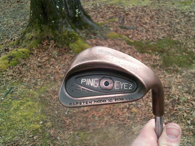 PING EYE 2 BeCu Sand Wedge. Black Dot. No Plus. ZZ-Lite. Head is PING EYE 2 BeCu Sand Wedge. Black Dot. No Plus. ZZ-Lite. Head is