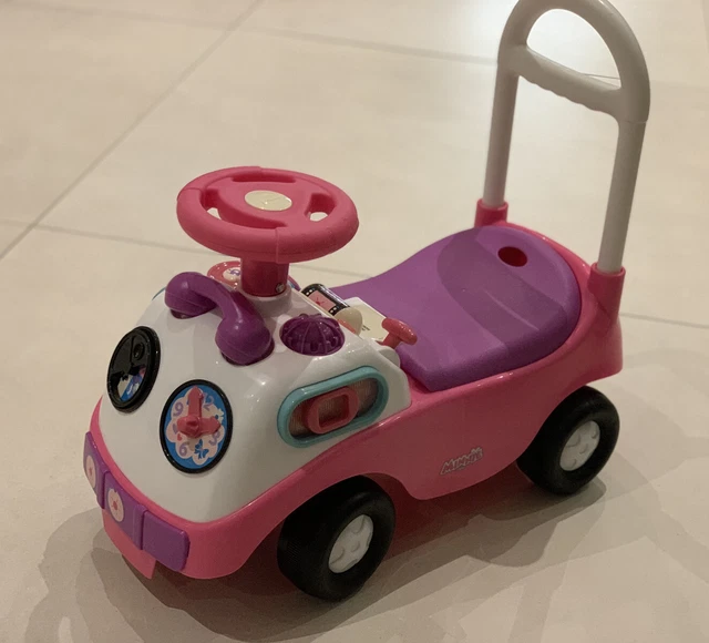 Disney Minnie Mouse My First Activity Ride on Toy Car to Push Along Girls Pink