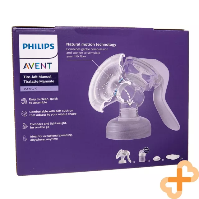 PHILIPS AVENT Manual Brest Pump Set Kit Compact Easy To Clean And Use