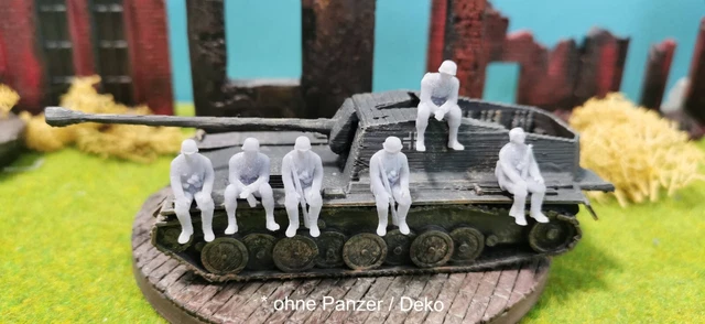Tamiya 35386 1:35 Figure Set German MG Troops (5) with WW2