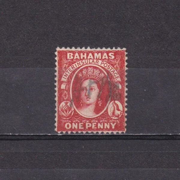 BAHAMAS 1882, SG# 42, Wmk Crown CA Reversed, Perf 14, Used