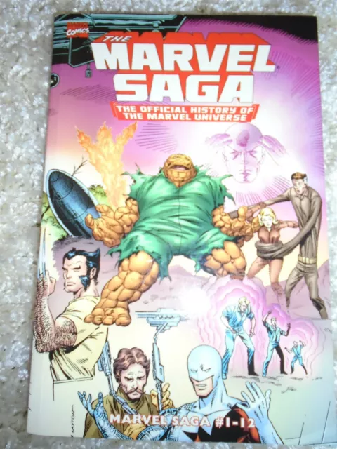 ESSENTIAL MARVEL SAGA Vol. 1 Marvel Comics TP TPB GN
