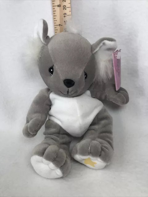 Precious Moments Tender Tails Gray Kaola 1998 Special Limited Edition W Tags