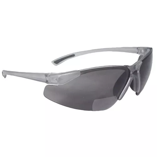RADIANS  C2-220 2.0 Bifocal Safety Glasses, SMOKE Lens ANSI Z87.1+