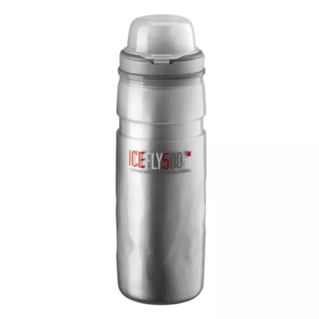 Elite Ice Fly Thermal Road MTB Cycling Bike Riding Insulated Water Bottle