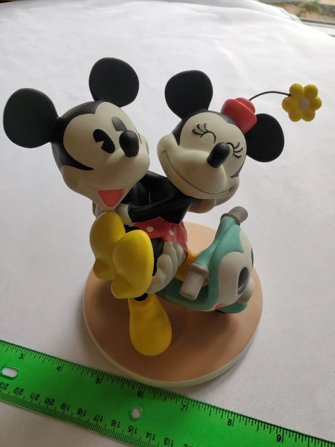Disney Precious Moments Mickey Minnie Figurine Love Can Take Us Anywhere 164702