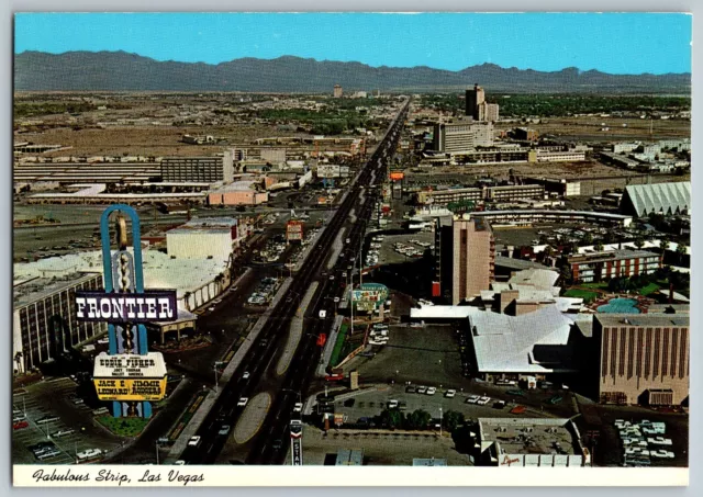 Las Vegas, Nevada - Aerial View of the Fabulous Strip - Vintage Postcard 4x6