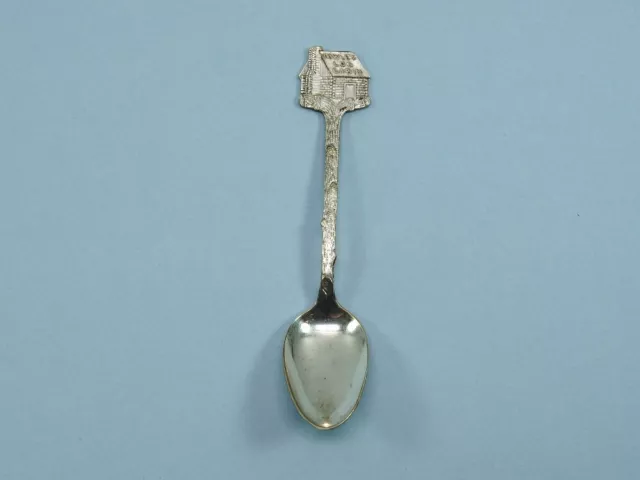 Towle’s Log Cabin Syrup Demitasse Silver Spoon Promo Advertising Vintage