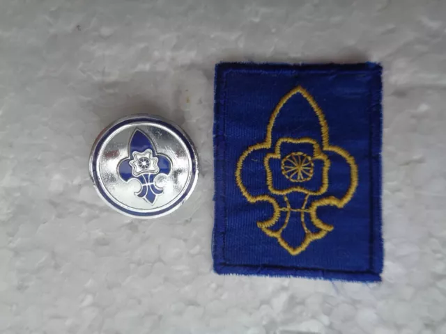 Girl Guide / Girlguiding INDIA GUIDE PROMISE BADGES - new