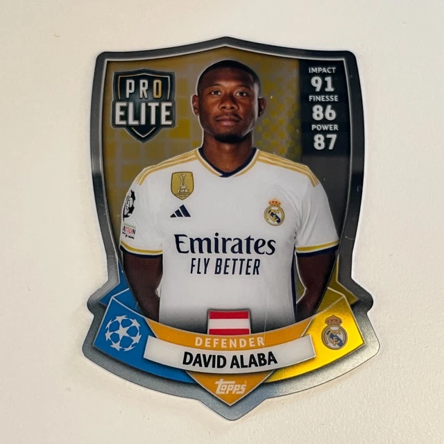 TOPPS MATCH ATTAX Champions League 2023/2024 CHROME SHIELD SH7 David