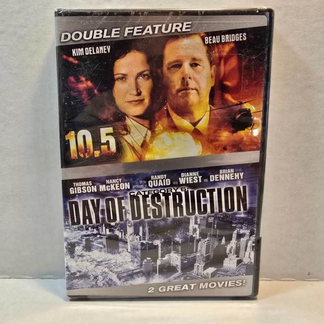 10.5/CATEGORY 6: DAY of Destruction (DVD, 2007) Double
