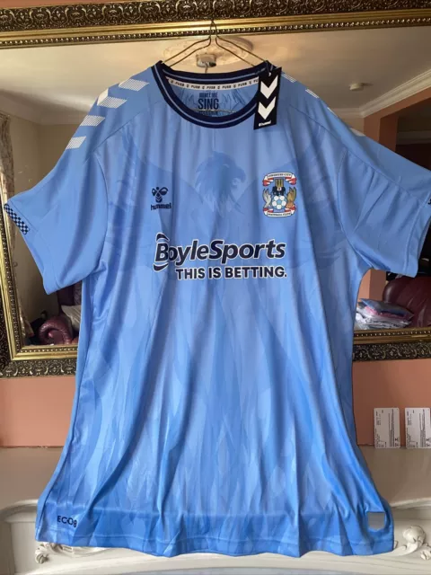 Coventry City FC phoenix rising Home shirt size 3XL BNWT