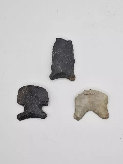 EARLY MAN Ancient Stone Tools/arrowheads Paleoindian-Archaic LOT 2