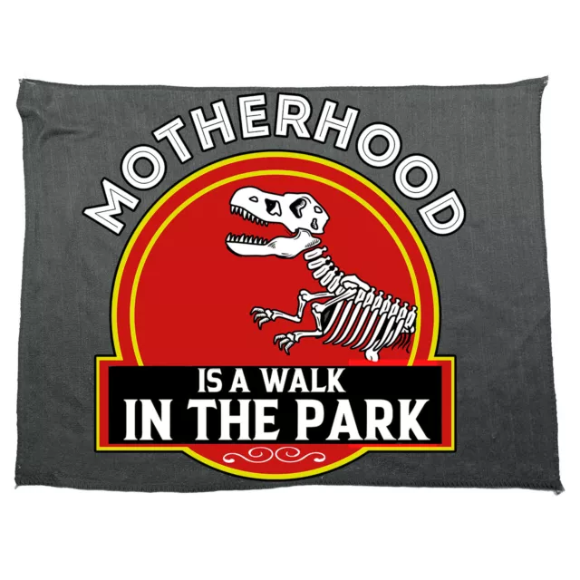 Motherhood Walk In The Park Mum Mothers Day Dinosaur Kitchen Cloth Tea Towel