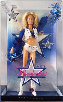 BARBIE COLLECTOR PINK Label - Dallas Cowboys Cheerleaders Barbie Doll