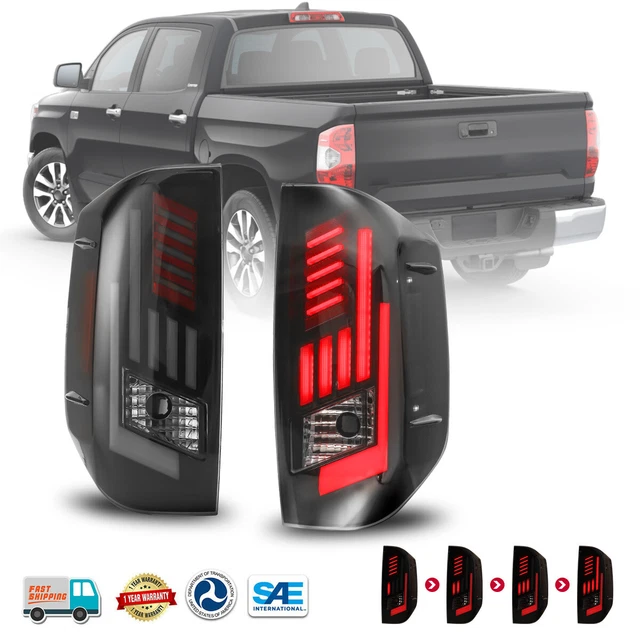 LED TAIL LIGHTS For 20142021 Toyota Tundra Sequential Signals Turn