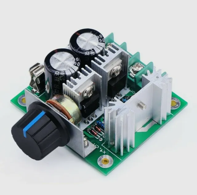 Regulador / Dimmer -  Controlador PWM  de Velocidad Motor  - VDC 12 - 40V  - 10A