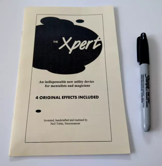 THE XPERT by Neil Tobin - Mind Reading Mentalism Sharpie Magic Trick Prop