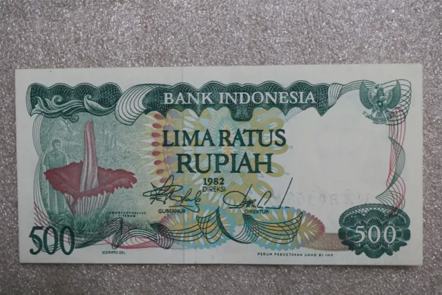 Indonesia - 500 Rupiah 1982 B27 #903