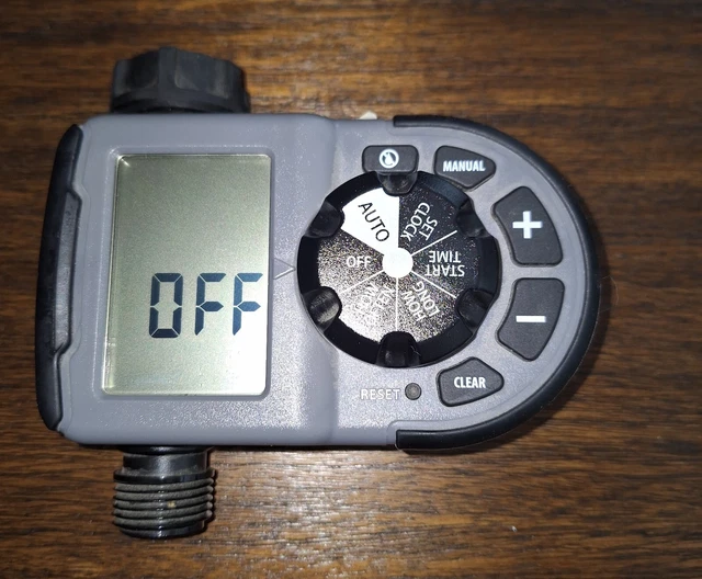 ORBIT 1OUTLET SIMPLE Hose Faucet Timer Irrigation Conserve Water 56619