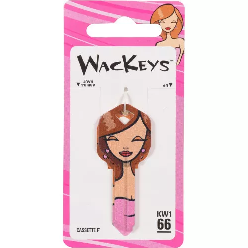 WacKey Girl House Key Blank KW1