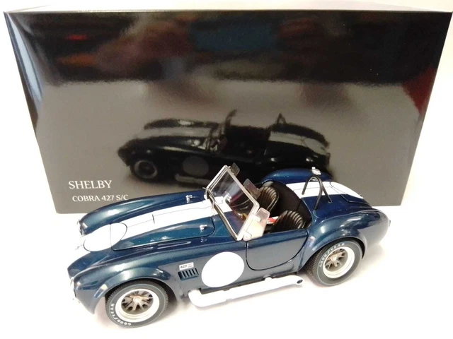 Kyosho 1:18 Shelby Cobra 427 S/C Spider Année De Construction 1962 Rouge 08047r