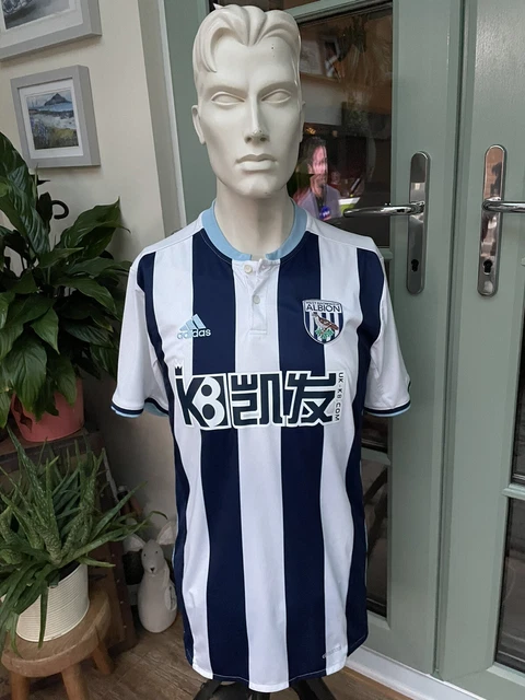 West Bromwich Albion Official Home Shirt 2016/17 Size L.