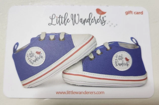 60 LITTLE WANDERERS Gift Card baby Sneakers Sandals Shoes baby