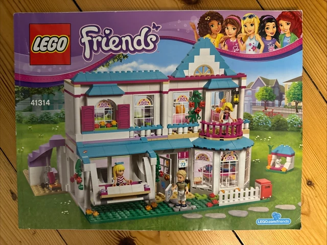 LEGO FRIENDS STEPHANIE S House 41314 Instruction Manual Only 12.00 PicClick UK