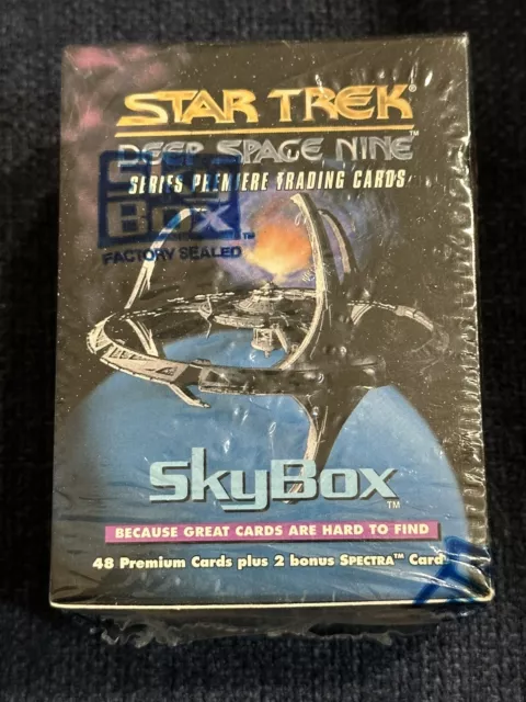 1993 Star Trek Deep Space Nine Factory Sealed Trading Card Box Skybox