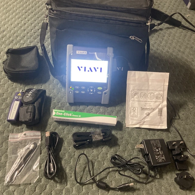 JDSU Viavi SmartOTDR E126A SM Fiber Optic OTDR SmartLink Smart Access Smart Test