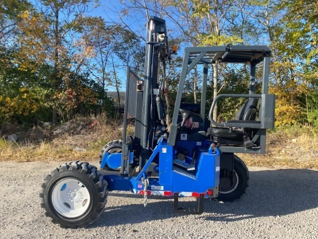 2012 Princeton E50 Piggyback Forklift 120" Mast With Scissor Reach Attachment