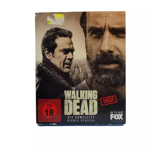 The Walking Dead Komplette siebte Staffel 7 Box TV Vox Serie blu-ray FSK 18 gut