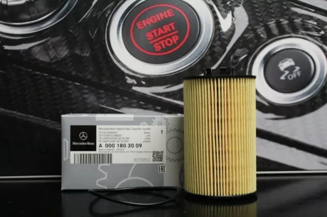 NEW Genuine Mercedes-Benz W204 C63 OM156 Petrol Engine Oil Filter A0001803009