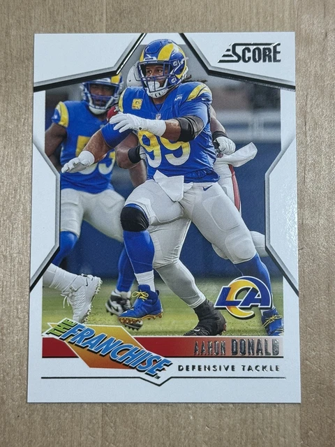 RAMS DE LOS Angeles 2023 limité Aaron Donald SSP VIOLET 12/25 EUR 0,92