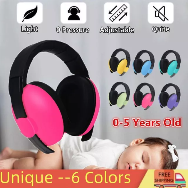 Kids Child Baby Ear Defenders Children Muffs Noise Reduction Earmuffs Protectors